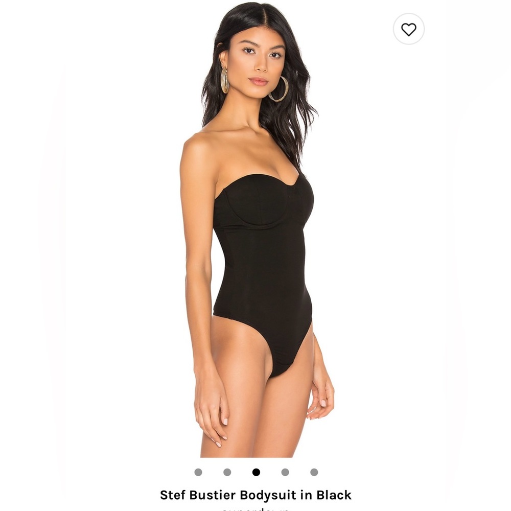 Superdown Stef Bustier Bodysuit- Xs View 3